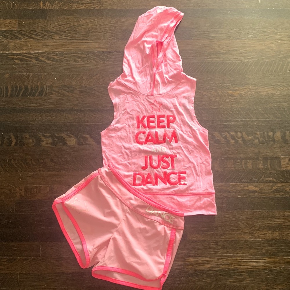 Adorable matching dance inspired set